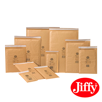 Jiffy Airkraft Gold Bubble Envelopes